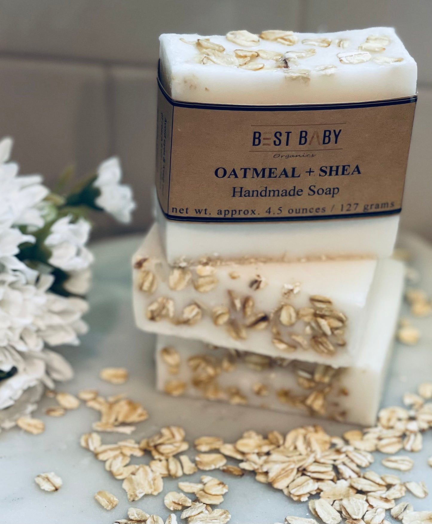 Oatmeal + Shea Soap Bar